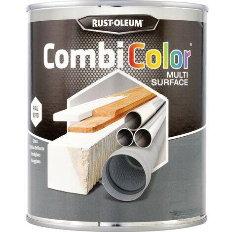 MULTI SURFACE WHITE MATT 750ML COMBICOLOR RUSTOLEUM